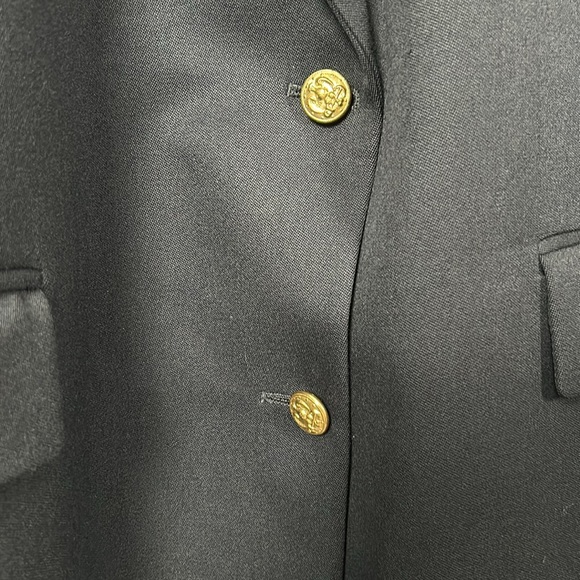 Marks & Spencer Dark Navy 100% Wool Single Breasted Blazer EUR 38 petite fit - Picture 5 of 16